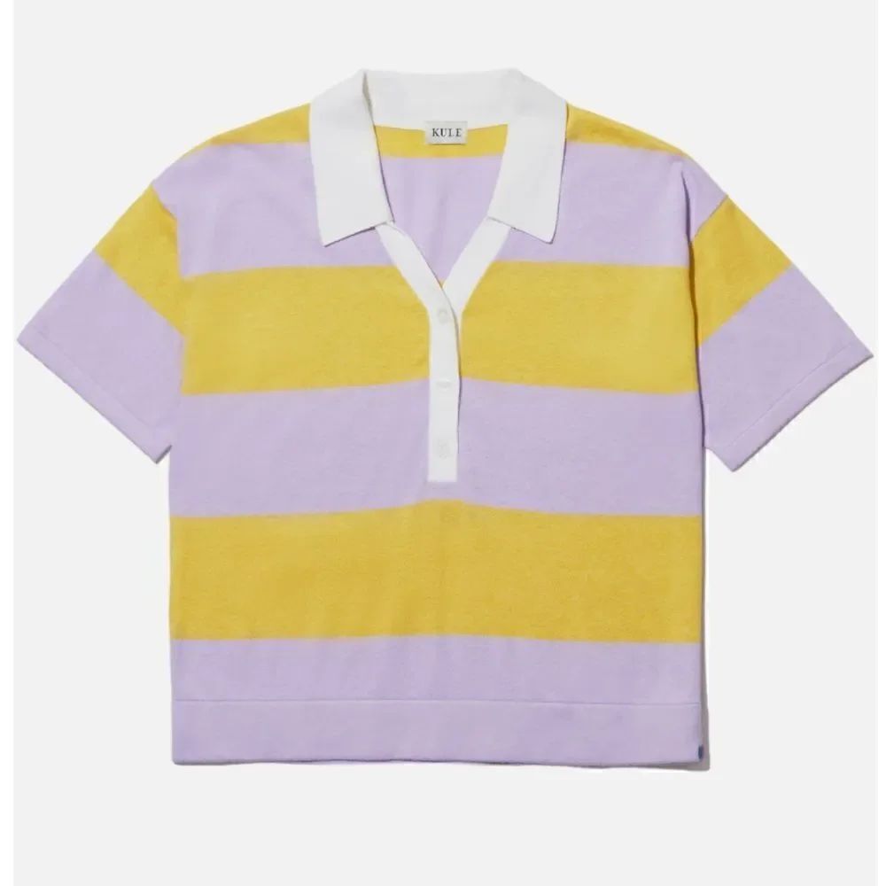 KULE The Buell Polo Sweater NWT